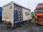 Used DAF LF 180 FA 7.5T met rolbache + laadbrug, Auto's, Automaat, Wit, Bedrijf, Diesel