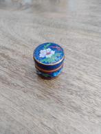 Pillendoosje cloisonné, Ophalen of Verzenden