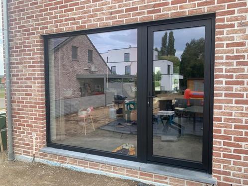 Buitendeur met raam, Doe-het-zelf en Bouw, Glas en Ramen, Nieuw, Gevelraam of Ruit, 160 cm of meer, 160 cm of meer, Dubbelglas