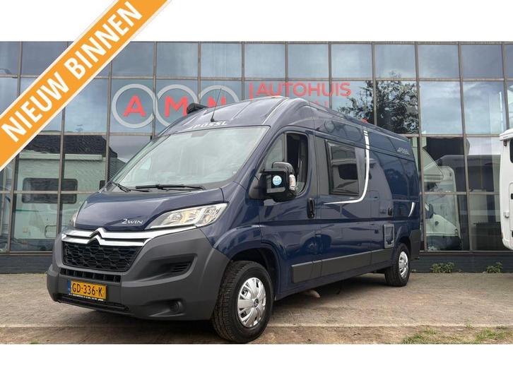 Pössl 2win Airco, Achteruitrijcamera, Caravans en Kamperen, Mobilhomes, Bedrijf, tot en met 4, Buscamper of Camperbus, Pössl, Diesel