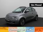 Fiat 500 C Icon 42 kWh Cabrio | ECC | Navi | LMV | Cabrio |, Auto's, Fiat, Stof, Cabriolet, Te koop, 42 kWh