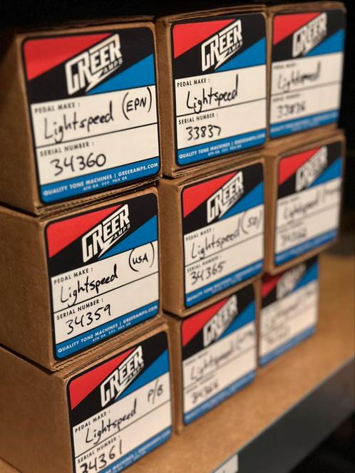 Greer Lightspeed (verschillende kleuren), Muziek en Instrumenten, Effecten, Zo goed als nieuw, Ophalen of Verzenden