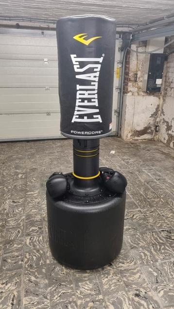 Sac de frappe powercore Everlast noir autoportant, Enlèvement ou Envoi, Comme neuf