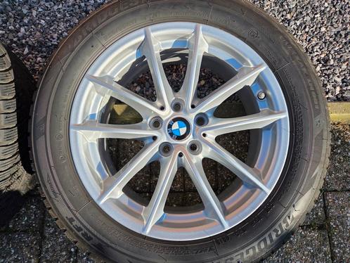 BMW Style 618 17" velgen + winterbanden, Auto-onderdelen, Banden en Velgen, Band(en), Winterbanden, 17 inch, Ophalen