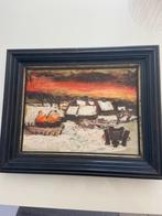 Werk van de Oostendse expressionist PIET VAN DEN BUYS, Antiek en Kunst, Kunst | Schilderijen | Klassiek, Ophalen