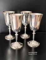 Verzilverde EPNS drinkbekers 17,5 cm, Antiek en Kunst, Ophalen of Verzenden