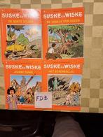 Strips Suske & Wiske (4 stuks), Boeken, Gelezen, Willy Vandersteen, Europa, Ophalen of Verzenden