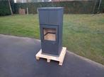 Lotus speksteenkachel antraciet QM1 565kg als nieuw!, Huis en Inrichting, Kachels, Ophalen, Zo goed als nieuw, Houtkachel