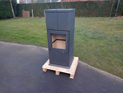 Lotus speksteenkachel antraciet QM1 565kg als nieuw!, Huis en Inrichting, Kachels, Zo goed als nieuw, Houtkachel, Ophalen