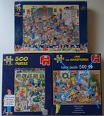 puzzels Van Haasteren 500 stukken, Ophalen of Verzenden, 500 t/m 1500 stukjes, Zo goed als nieuw, Legpuzzel