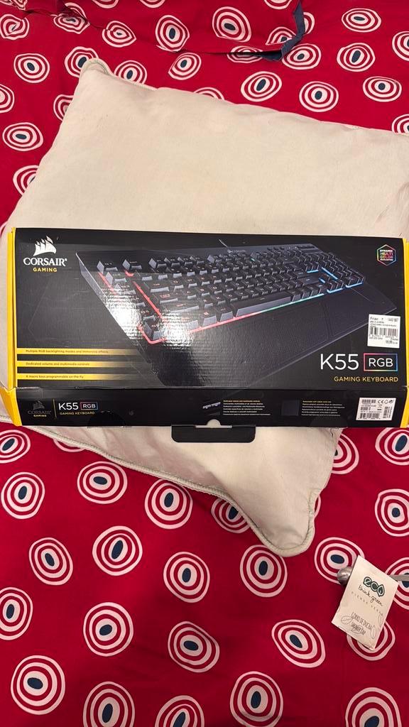 Corsair K55 RGB, Computers en Software, Toetsenborden, Ophalen of Verzenden