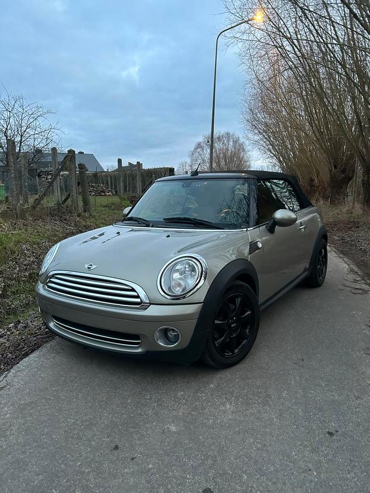 Mini Cooper 1.6 Benzine - Cabrio - Garantie - Gekeurd, Auto's, Mini, Bedrijf, Te koop, Cooper, ABS, Benzine, Euro 5, Handgeschakeld