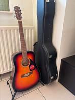 Fender acoustisch cd60 met koffer, Ophalen, Nieuw, Met koffer