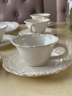 Stijlvolle en elegante koffie/thee servies van keramiek, Maison & Meubles, Cuisine | Vaisselle, Comme neuf, Service complet, Céramique