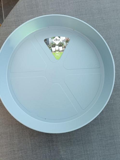 Elho Loft Saucer 28 cm. Onderschotel., Tuin en Terras, Bloempotten, Nieuw, Kunststof, Balkon, Tuin, Minder dan 40 cm, 25 tot 40 cm