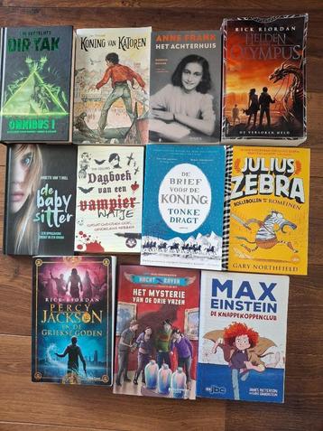 Bundel van 11 kinderboeken vanaf 10 jaar – leuke en spannend beschikbaar voor biedingen