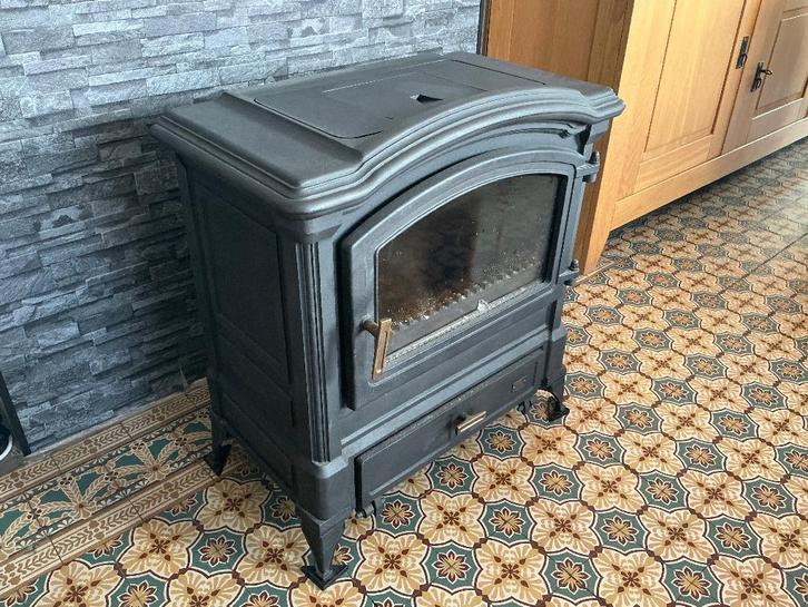 Poële Charbon, bois, Huis en Inrichting, Kachels, Gebruikt, Vrijstaand, Kolenkachel, Overige brandstoffen, Ophalen