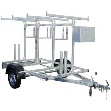 Nieuwe Steigeraanhanger met Coc-attest! € 1199 EX BTW beschikbaar voor biedingen