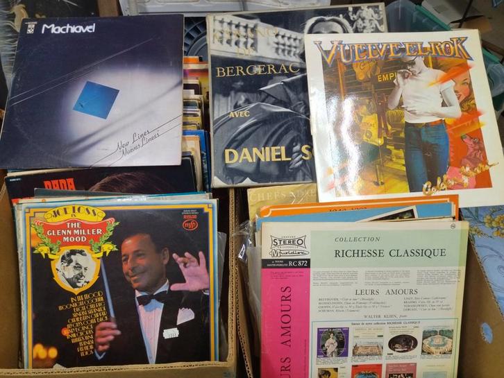 Collection de 33 tours vintages, CD & DVD, Vinyles | Compilations, Enlèvement