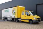 Mercedes Sprinter 519 + BE schuifzeil oplegger met laadklep, Auto's, Bestelwagens en Lichte vracht, Zwart, Overige kleuren, 5250 kg