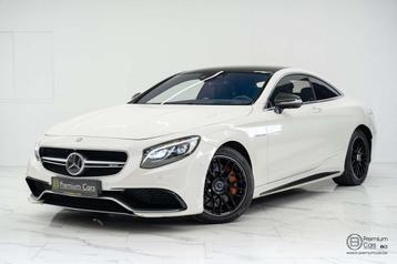 Mercedes-Benz S 63 AMG Coupe 4Matic Carbon pack! AMG plus! F, Auto's, Mercedes-Benz, Automaat, Wit, Leder, Bedrijf