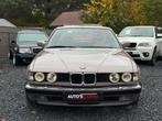 BMW 735 Benzine Manueel NIEUW STAAT Opendak Airco *, Auto's, 210 pk, Zwart, Beige, Leder