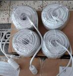 4 cables RJ45 pour caméras et réseaux nouveau longueur: 12 m, Informatique & Logiciels, Pc & Câble réseau, Enlèvement ou Envoi