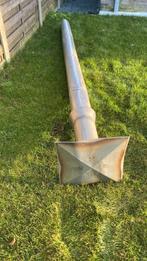 Enkelwandige inox kachelbuis., Enlèvement