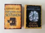 Duisternis over Sethanon en Elfensprook - Raymond E. Feist,, Boeken, Ophalen of Verzenden, Zo goed als nieuw