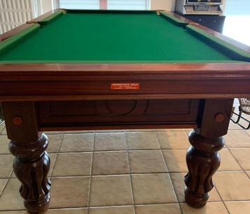 8ft snookertafel Heindryckx Willy – incl. accessoires beschikbaar voor biedingen