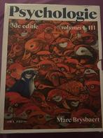 Pyschologie 3de editie 3 volumes Marc Brysbaert, Hoger Onderwijs, Zo goed als nieuw, Alpha, Ophalen of Verzenden