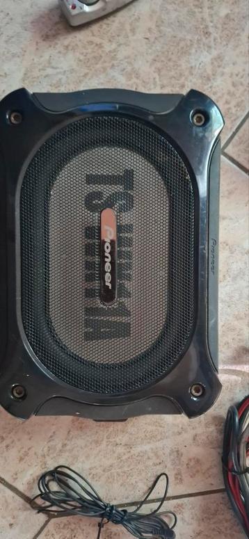 Pioneer TS-WX11A autosubwoofer, Ophalen of Verzenden, Zo goed als nieuw