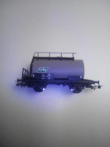 Vend wagon citerne CAIB 2 essieux Piko SNCB, Neuf, Enlèvement ou Envoi, Wagon, Piko