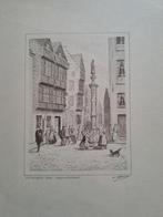Pentekening Antwerpen, Ophalen