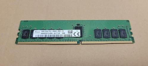 SK Hynix 16 Go DDR4-2666 ECC RDIMM PC4-21300V-R HMA82GR7CJR8, Informatique & Logiciels, Mémoire RAM, Comme neuf, Serveur, 16 GB