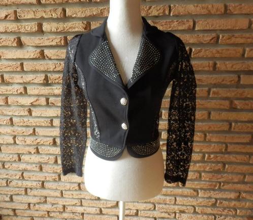 (83)- veste femme t.38 noir - kivenil  -, Kleding | Dames, Jassen | Zomer, Gedragen, Maat 38/40 (M), Zwart, Ophalen of Verzenden