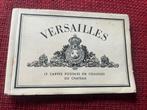 Vintage boek met 12 postkaarten Chateau Versailles Parijs, Verzamelen, Ophalen