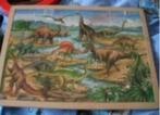 houten puzzel dinosaurussen 48 stuks, Verzenden