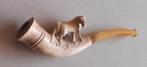 Oud meerschuim pijpje voor sigaren of sigaretten In etui, Enlèvement ou Envoi, Utilisé