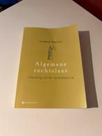 Algemene rechtsleer. Inleiding tot de rechtstheorie, Boeken, Overige wetenschappen, Ophalen of Verzenden, Zo goed als nieuw, Frederik Peeraer