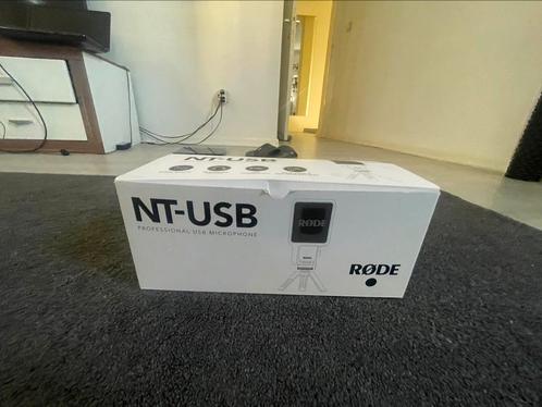 RODE NT-USB Microfoon, Studio Quality USB Microphon + Stand, Muziek en Instrumenten, Microfoons, Zo goed als nieuw, Ophalen