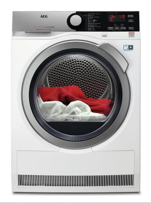 Sèche-linge AEG 8000 series 8 KG – Modèle T8DEE86S, Elektronische apparatuur, Droogkasten, Zo goed als nieuw, Ophalen