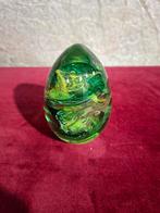 Presse papier in eivorm handgeblazen glas, Enlèvement ou Envoi