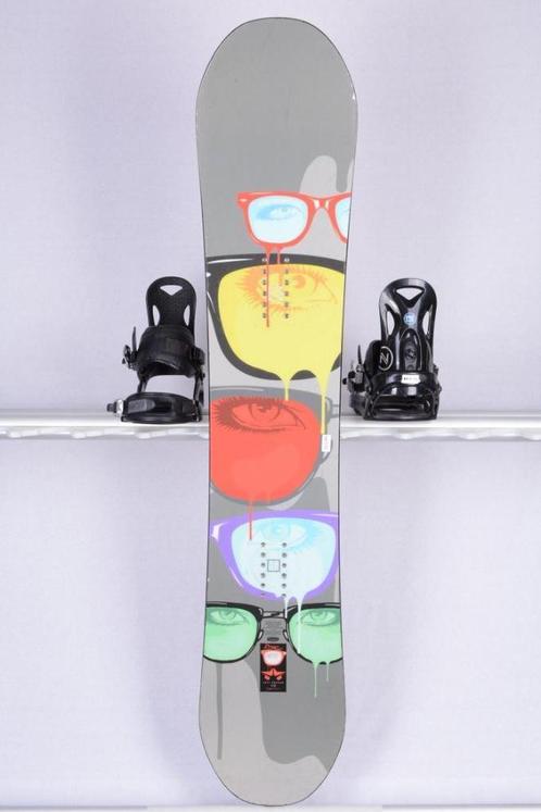 146 cm snowboard ROME SDS, Free pop ROCKER, Sport en Fitness, Snowboarden, Gebruikt, Board, Verzenden
