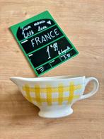 saucière vintage carreaux jaunes saint Raphaël salins, Enlèvement ou Envoi, Céramique, Utilisé, Autres types