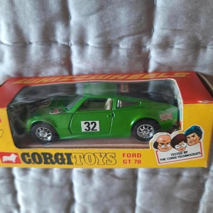 CORGI nr.318 FORD GT 70*VINTAGE*MIB*, Hobby en Vrije tijd, Modelauto's | 1:43, Nieuw, Auto, Corgi, Ophalen