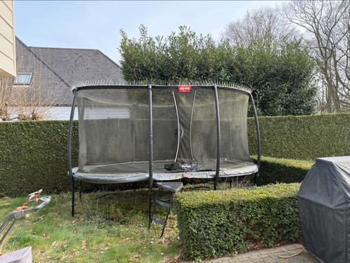 Trampoline groot model Berg Elite 520x350cm Ovaal, Kinderen en Baby's, Speelgoed | Buiten | Trampolines, Zo goed als nieuw, Ophalen