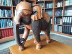 Groot houten beeld van Indische Olifant, Ophalen