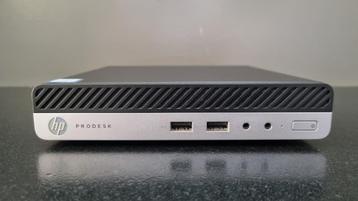 (6x) HP Prodesk 400 G3 mini desktop PC - i5 - 16GB - 256GB