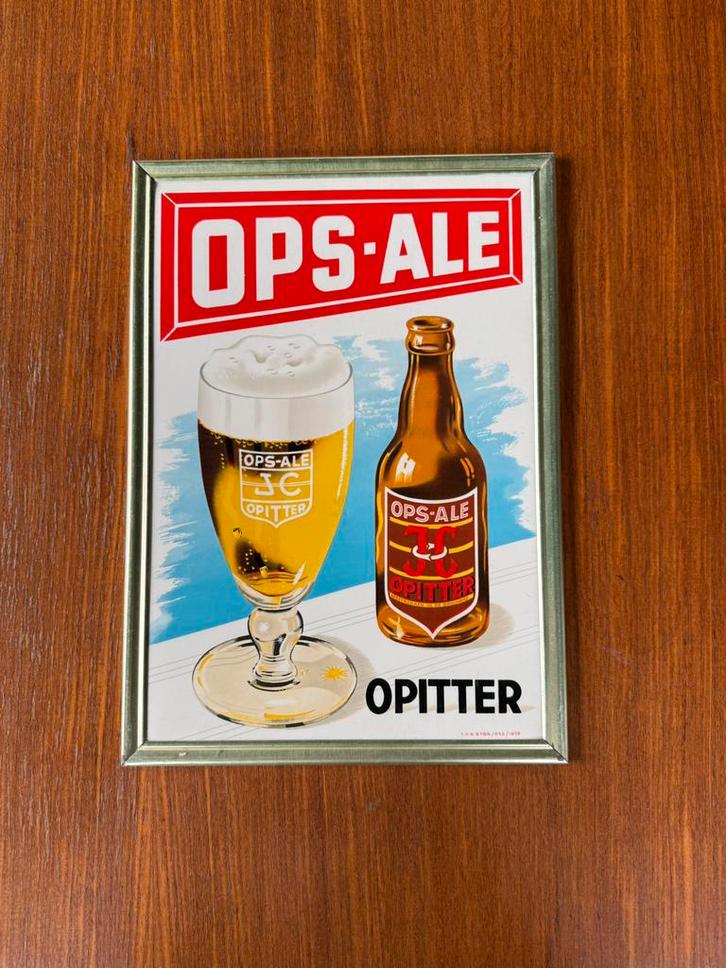 Panneau d'affichage Cellulit OPS-ALE Pitter, Collections, Marques & Objets publicitaires, Comme neuf, Panneau publicitaire, Enlèvement ou Envoi